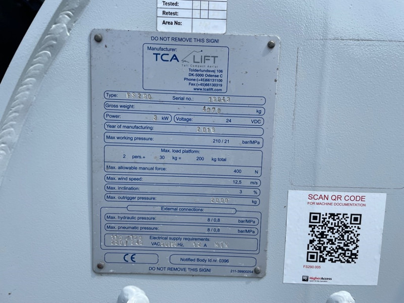 Falcon Spider FS290 - מוט טלסקופי, במת הרמה ספיידר: תמונה 5 Falcon Spider FS290 - מוט טלסקופי, במת הרמה ספיידר: תמונה 5