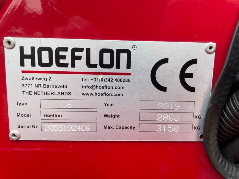 Hoeflon C 6 SOLD - מיני עגורן: תמונה 3 Hoeflon C 6 SOLD - מיני עגורן: תמונה 3