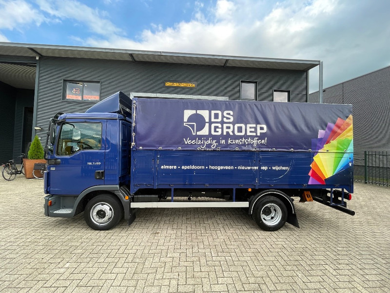 MAN TGL 7.190 - משאית וילונות צד: תמונה 1 MAN TGL 7.190 - משאית וילונות צד: תמונה 1