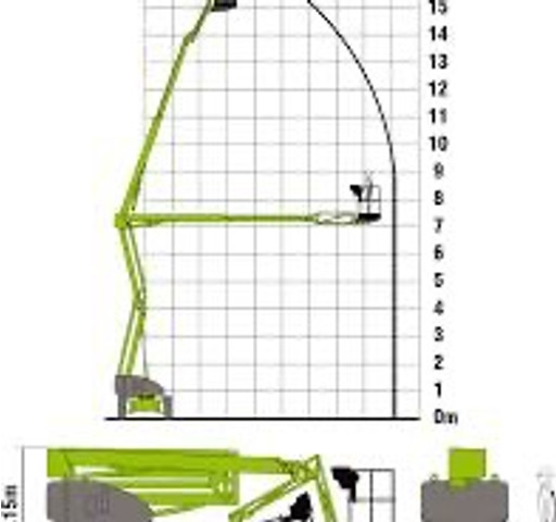 Niftylift HR 17 Hybride 4x4 - זרוע מרפקי: תמונה 3 Niftylift HR 17 Hybride 4x4 - זרוע מרפקי: תמונה 3
