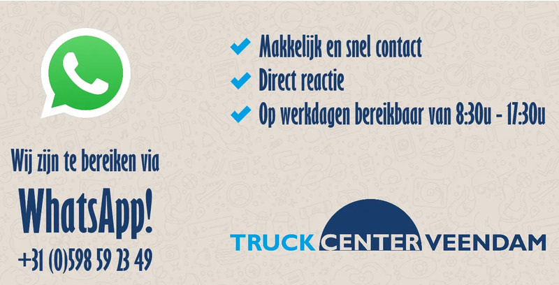 סמיטריילר עם קירור H.T.F. HTF 2 axle Frigo trailer 1 axle steering Carrier Vector city dubbele verdamper APK 03-2026: תמונה 7