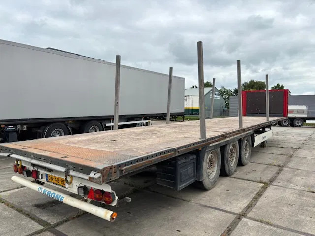 Krone SD Flatbed met rongen 41 ton standard chassis - סמיטריילר צד נופל/ שטוח: תמונה 5 Krone SD Flatbed met rongen 41 ton standard chassis - סמיטריילר צד נופל/ שטוח: תמונה 5