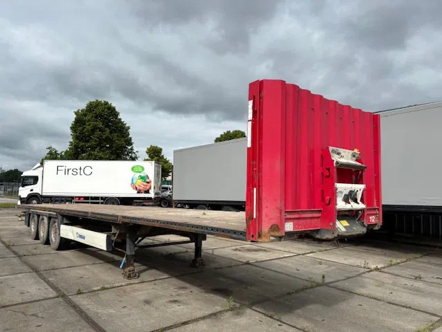 Krone SD Flatbed met rongen 41 ton standard chassis - סמיטריילר צד נופל/ שטוח: תמונה 3 Krone SD Flatbed met rongen 41 ton standard chassis - סמיטריילר צד נופל/ שטוח: תמונה 3
