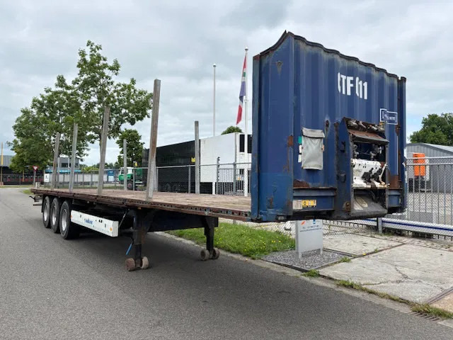 Krone SD Flatbed met rongen 41 ton standard chassis - סמיטריילר צד נופל/ שטוח: תמונה 3 Krone SD Flatbed met rongen 41 ton standard chassis - סמיטריילר צד נופל/ שטוח: תמונה 3