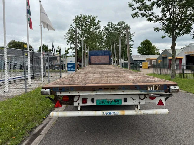 Krone SD Flatbed met rongen 41 ton standard chassis - סמיטריילר צד נופל/ שטוח: תמונה 5 Krone SD Flatbed met rongen 41 ton standard chassis - סמיטריילר צד נופל/ שטוח: תמונה 5