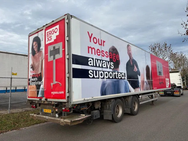 Tracon TRAILERS 2-axle closed box Tridec steering taillift 2 ton - סמיטריילר בתיבה סגורה: תמונה 4 Tracon TRAILERS 2-axle closed box Tridec steering taillift 2 ton - סמיטריילר בתיבה סגורה: תמונה 4