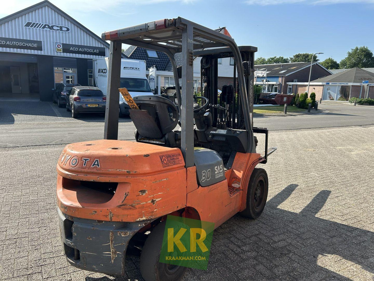 02-7FDJF35 Toyota - מלגזה: תמונה 4 02-7FDJF35 Toyota - מלגזה: תמונה 4