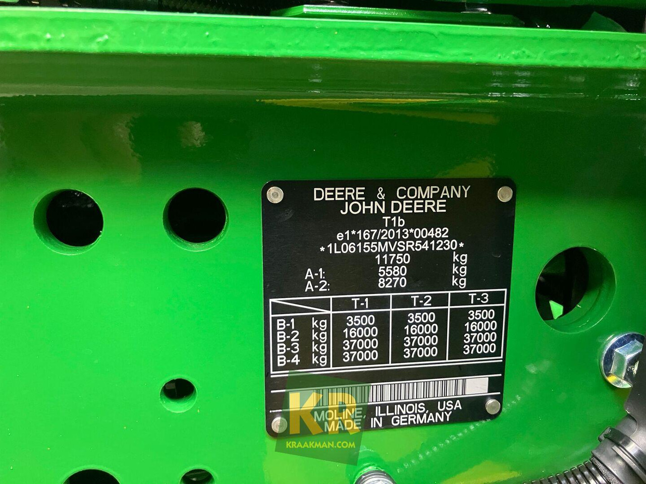 6M 155 John Deere - טרקטור חקלאי: תמונה 4 6M 155 John Deere - טרקטור חקלאי: תמונה 4