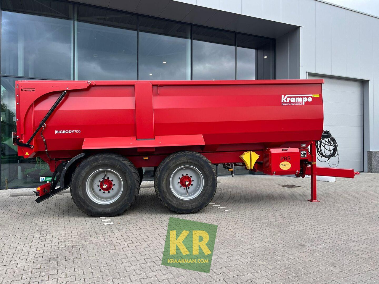 BIG BODY 700 Krampe - מסיר פסולת/ קרון נגרר חקלאי: תמונה 2 BIG BODY 700 Krampe - מסיר פסולת/ קרון נגרר חקלאי: תמונה 2