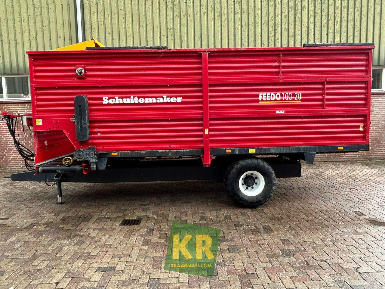 Feedo 100-20 voerwagen Schuitemaker - עגלת מערבל מספוא: תמונה 1 Feedo 100-20 voerwagen Schuitemaker - עגלת מערבל מספוא: תמונה 1