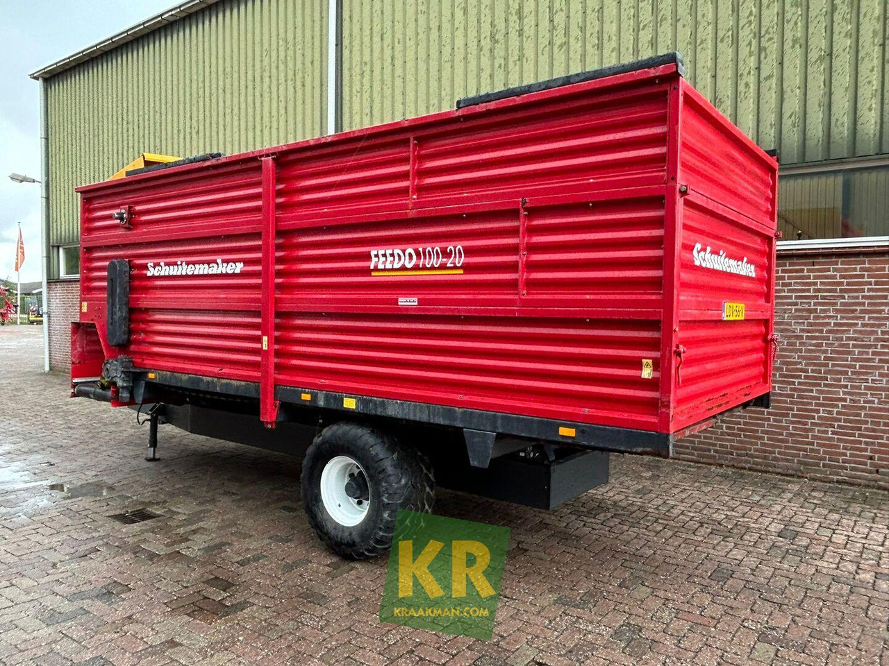 Feedo 100-20 voerwagen Schuitemaker - עגלת מערבל מספוא: תמונה 3 Feedo 100-20 voerwagen Schuitemaker - עגלת מערבל מספוא: תמונה 3