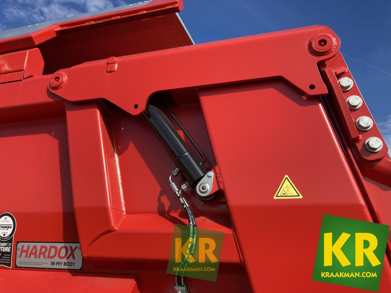 Krampe HD550 - מסיר פסולת/ קרון נגרר חקלאי: תמונה 4 Krampe HD550 - מסיר פסולת/ קרון נגרר חקלאי: תמונה 4