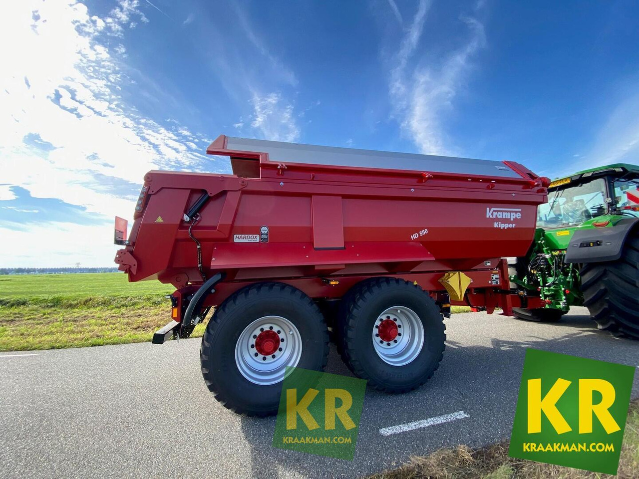 Krampe HD550 - מסיר פסולת/ קרון נגרר חקלאי: תמונה 2 Krampe HD550 - מסיר פסולת/ קרון נגרר חקלאי: תמונה 2