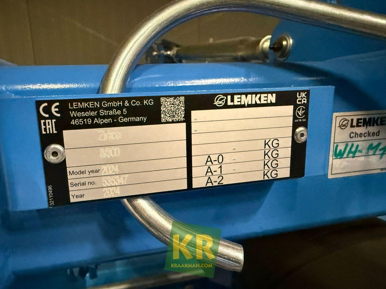 Lemken Zirkon 8 - משדדה: תמונה 5 Lemken Zirkon 8 - משדדה: תמונה 5