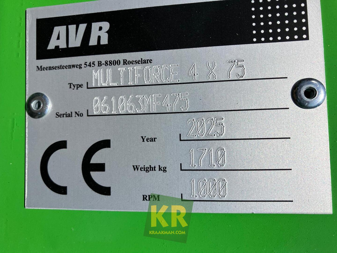 MultiForce AVR - קלטרת: תמונה 1 MultiForce AVR - קלטרת: תמונה 1
