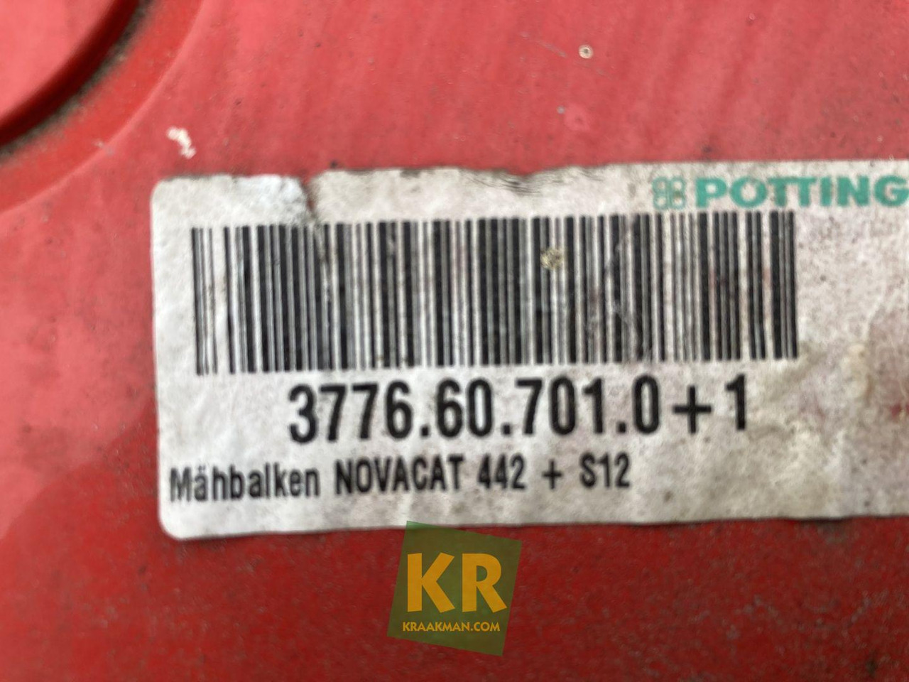 Pottinger Maaibalk Novacat 442 + S12 - מכסחה: תמונה 5 Pottinger Maaibalk Novacat 442 + S12 - מכסחה: תמונה 5
