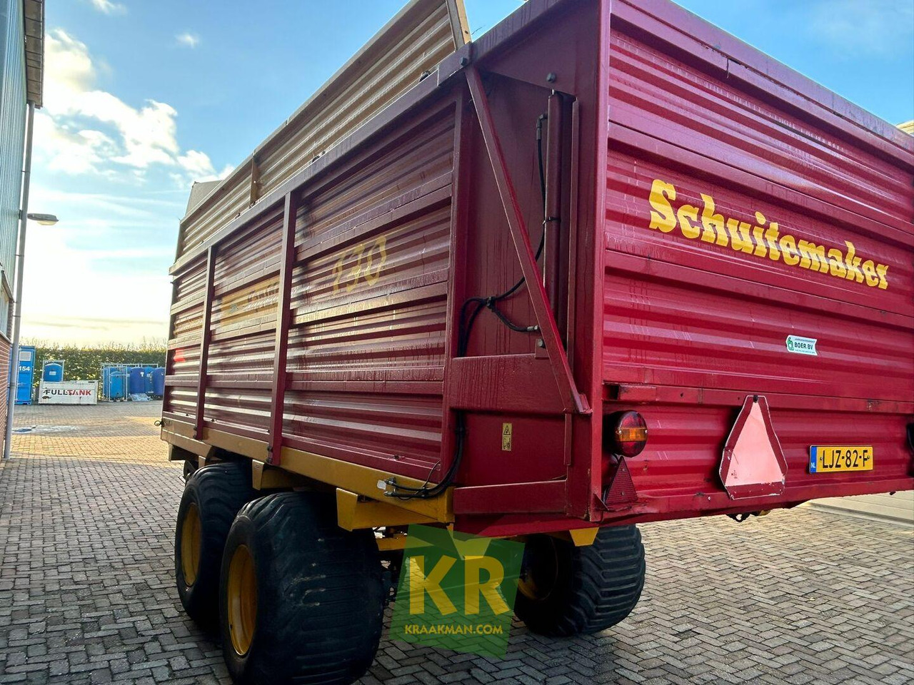 Schuitemaker RAPIDE 130 opraapwagen - עגלת טעינה עצמית: תמונה 2 Schuitemaker RAPIDE 130 opraapwagen - עגלת טעינה עצמית: תמונה 2