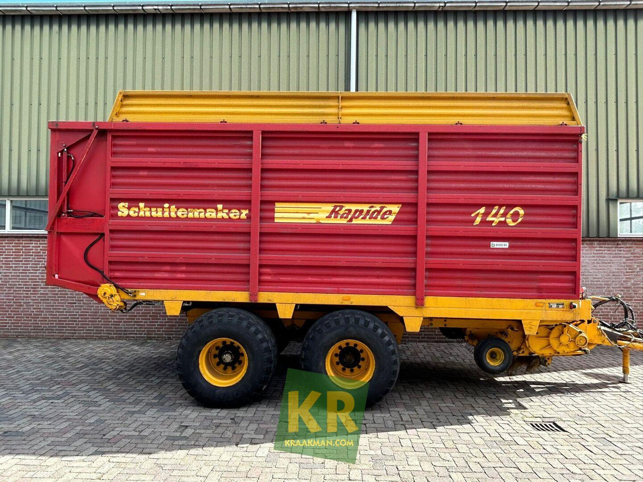 Schuitemaker RAPIDE 140 opraapwagen - עגלת טעינה עצמית: תמונה 1 Schuitemaker RAPIDE 140 opraapwagen - עגלת טעינה עצמית: תמונה 1