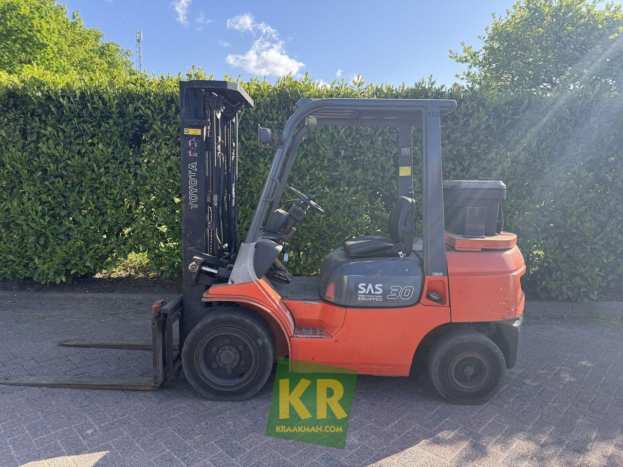 Toyota SAS30 Diesel heftruck - מלגזת סולר: תמונה 1 Toyota SAS30 Diesel heftruck - מלגזת סולר: תמונה 1