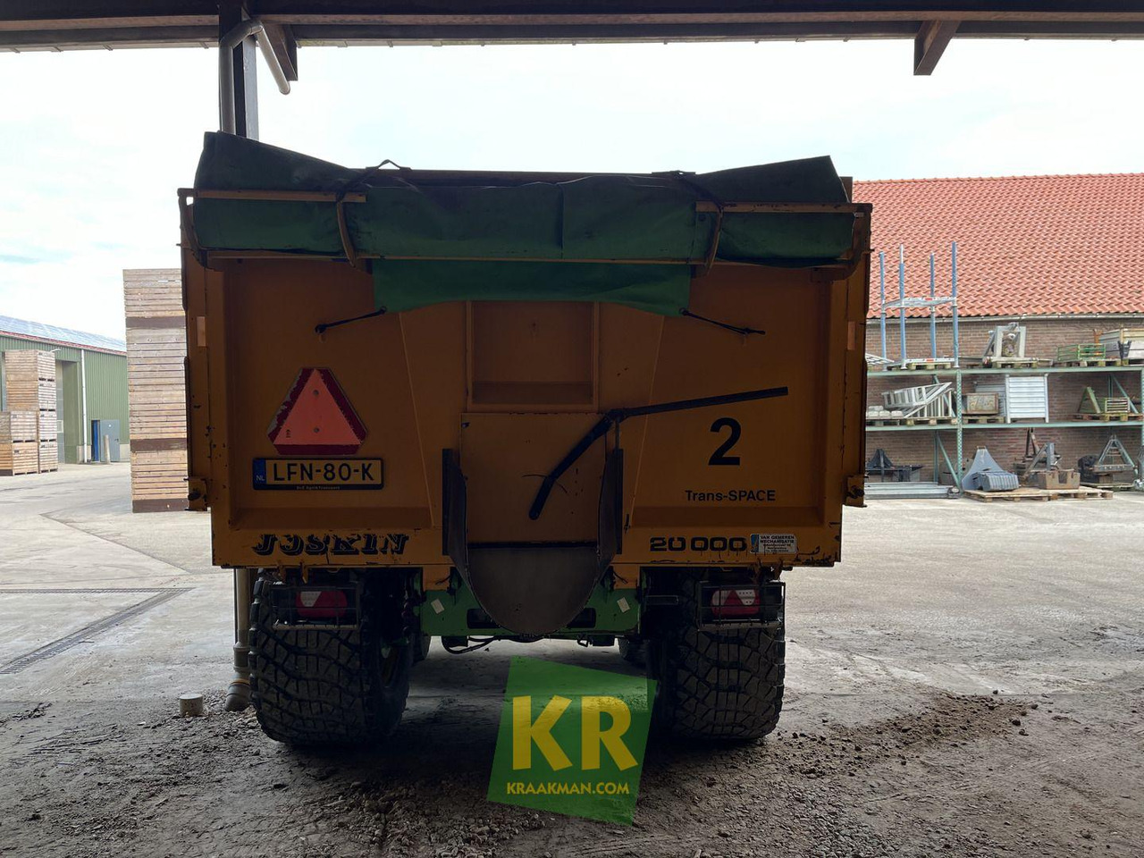 Trans-Space 2000 Joskin  - מסיר פסולת/ קרון נגרר חקלאי: תמונה 3 Trans-Space 2000 Joskin  - מסיר פסולת/ קרון נגרר חקלאי: תמונה 3
