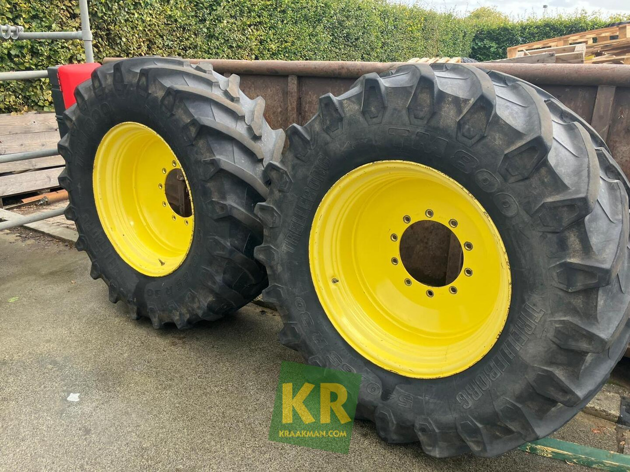 Trelleborg Banden Trelleborg - חבילת גלגלים וצמיגים עבור מכונה חקלאית: תמונה 2 Trelleborg Banden Trelleborg - חבילת גלגלים וצמיגים עבור מכונה חקלאית: תמונה 2