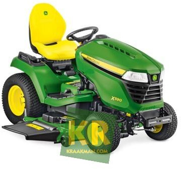 X584 John Deere - מכסחת גינה: תמונה 1 X584 John Deere - מכסחת גינה: תמונה 1