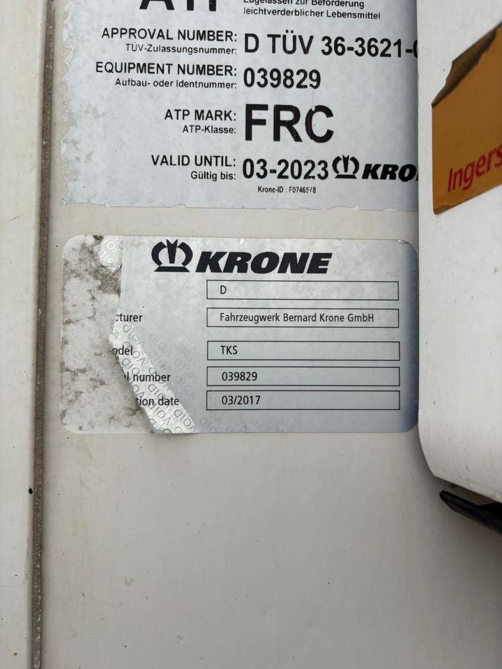 2021 Gray & Adams 9m Fridge Trailer – BAN032 - סמיטריילר עם קירור: תמונה 4 2021 Gray & Adams 9m Fridge Trailer – BAN032 - סמיטריילר עם קירור: תמונה 4