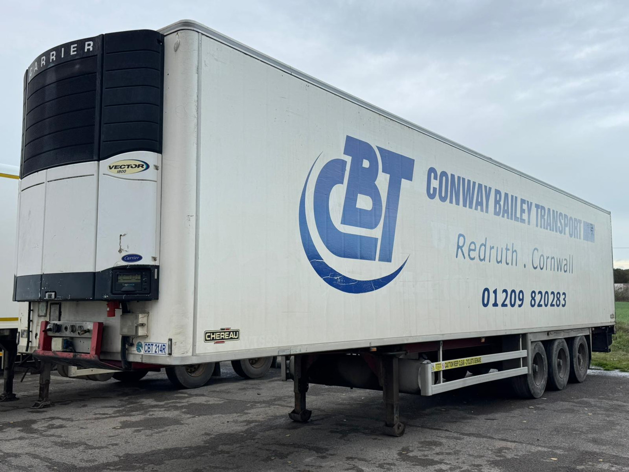 Chereau 2007 Vector 1800 – CBT214R - סמיטריילר עם קירור: תמונה 1 Chereau 2007 Vector 1800 – CBT214R - סמיטריילר עם קירור: תמונה 1