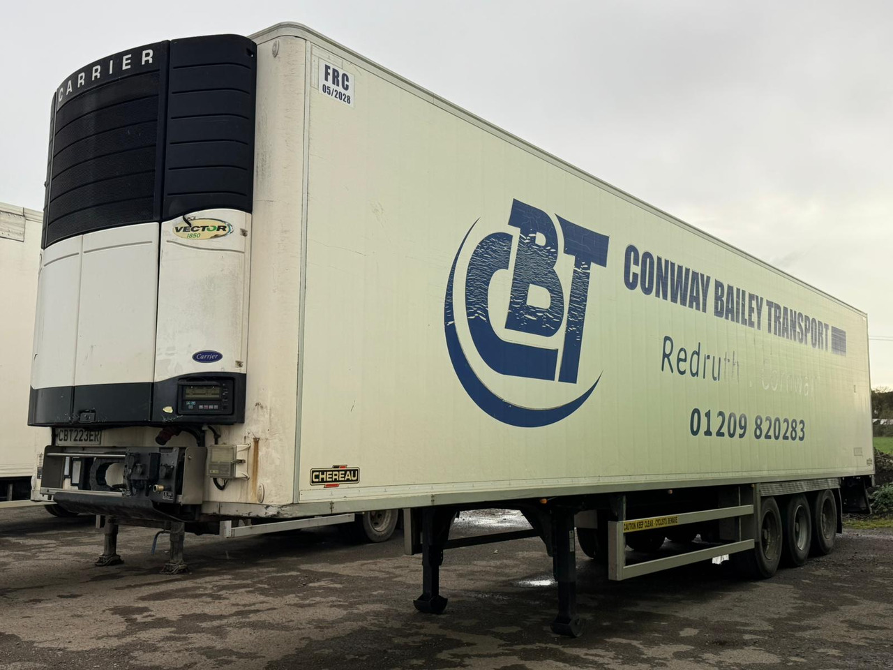 Chereau 2009 Vector 1850 – CBT223ER - סמיטריילר עם קירור: תמונה 3 Chereau 2009 Vector 1850 – CBT223ER - סמיטריילר עם קירור: תמונה 3