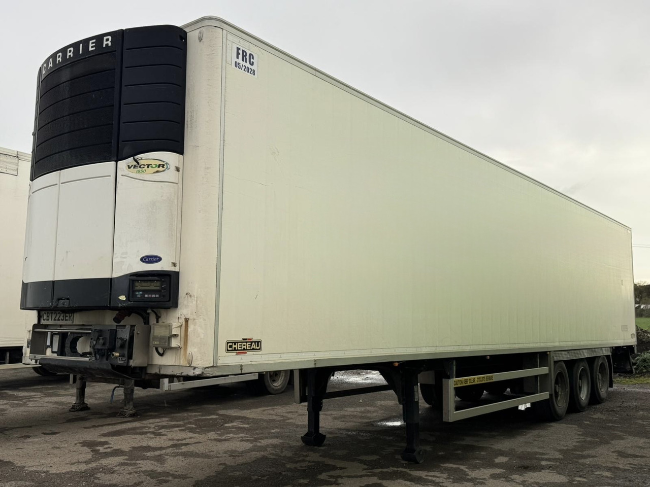 Chereau 2009 Vector 1850 – CBT223ER - סמיטריילר עם קירור: תמונה 1 Chereau 2009 Vector 1850 – CBT223ER - סמיטריילר עם קירור: תמונה 1