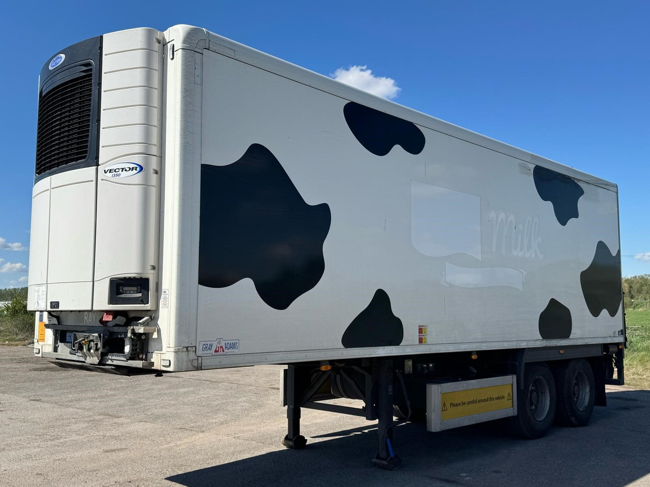 Gray and Adams 2021 Vector 1350 - סמיטריילר עם קירור: תמונה 1 Gray and Adams 2021 Vector 1350 - סמיטריילר עם קירור: תמונה 1