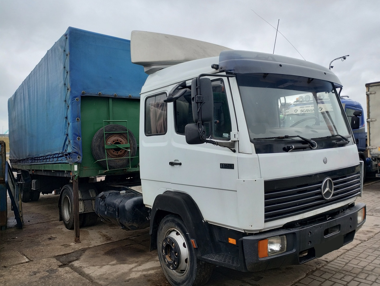 MERCEDES BENZ 1120 S + NACZEPA 1-OSIOWA TRAILER - יחידת טרקטור: תמונה 2 MERCEDES BENZ 1120 S + NACZEPA 1-OSIOWA TRAILER - יחידת טרקטור: תמונה 2
