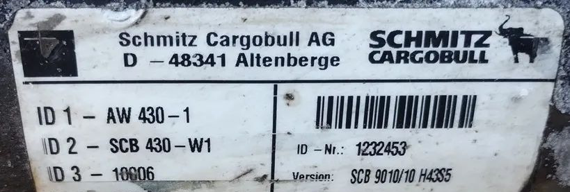 OŚ SCHMITZ AW430 SCB9010/10 CARGOBULL PÓŁRESOR PIASTA RURA RESOR ZACISK HAMULCOWY CZĘŚCI - סרן וחלקים עבור קרון נגרר: תמונה 4 OŚ SCHMITZ AW430 SCB9010/10 CARGOBULL PÓŁRESOR PIASTA RURA RESOR ZACISK HAMULCOWY CZĘŚCI - סרן וחלקים עבור קרון נגרר: תמונה 4