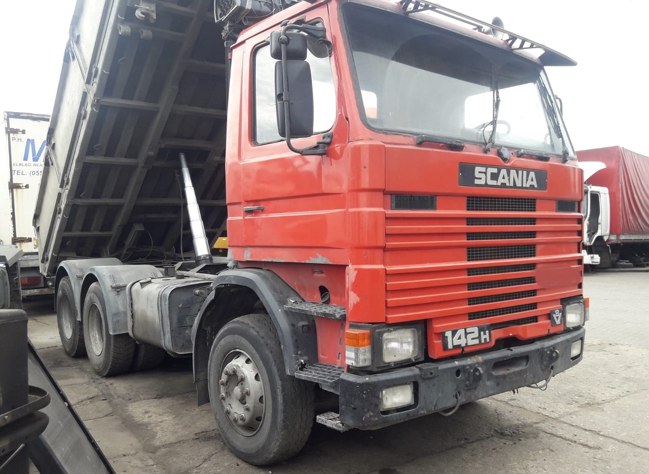 SCANIA 142 V8 400 - משאית עם שלדת תא: תמונה 1 SCANIA 142 V8 400 - משאית עם שלדת תא: תמונה 1