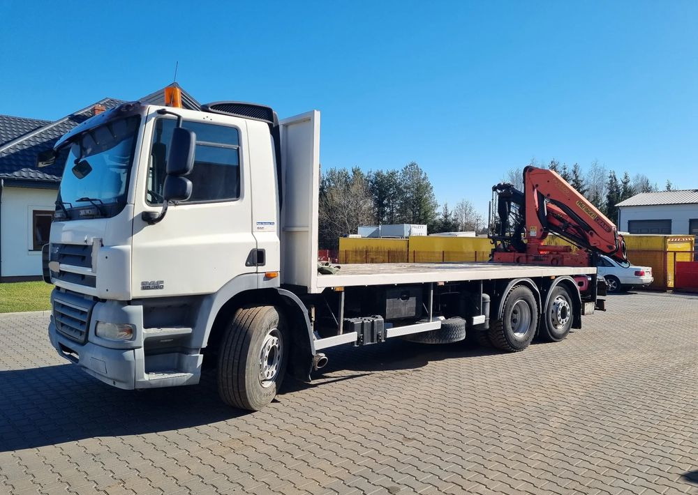DAF CF 85 360 - משאית צד נופל/ שטוחה, משאית מנוף: תמונה 5 DAF CF 85 360 - משאית צד נופל/ שטוחה, משאית מנוף: תמונה 5
