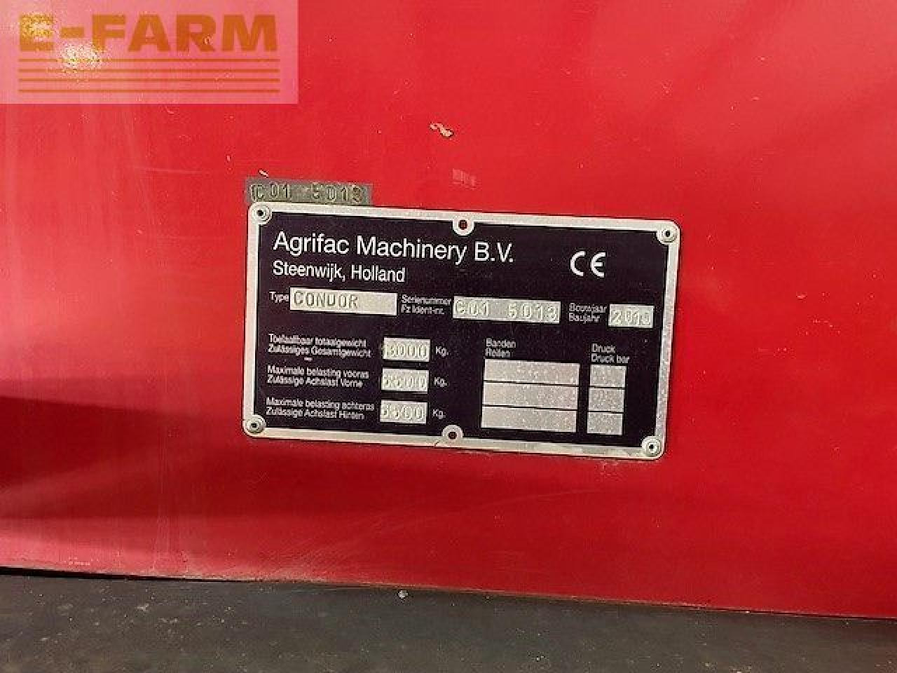 Agrifac g-agrifac-veldspuit 33 mtr - מרסס נגרר: תמונה 4 Agrifac g-agrifac-veldspuit 33 mtr - מרסס נגרר: תמונה 4