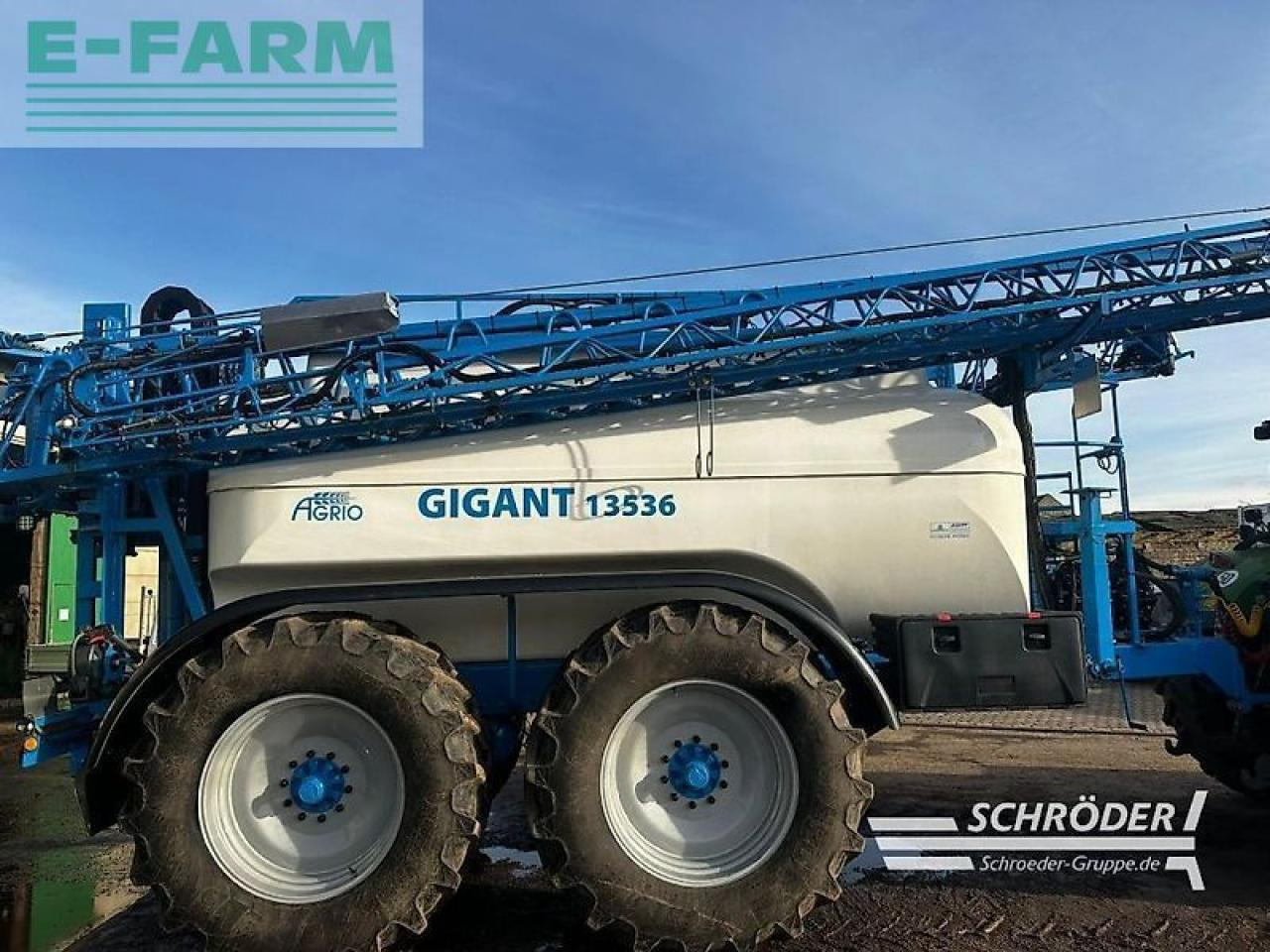 Agrio agrio gigant 13500 - מרסס נגרר: תמונה 3 Agrio agrio gigant 13500 - מרסס נגרר: תמונה 3