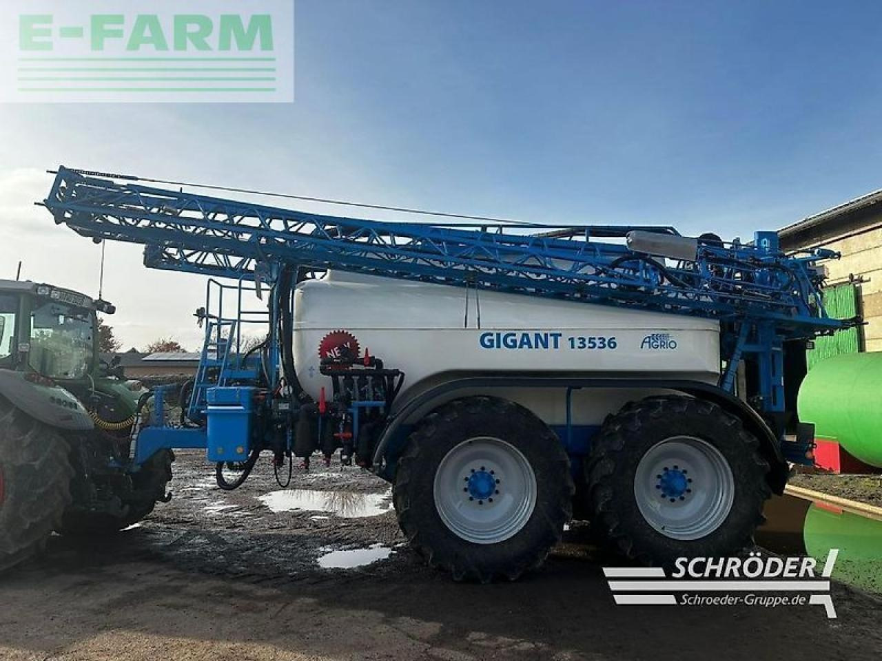 Agrio agrio gigant 13500 - מרסס נגרר: תמונה 1 Agrio agrio gigant 13500 - מרסס נגרר: תמונה 1