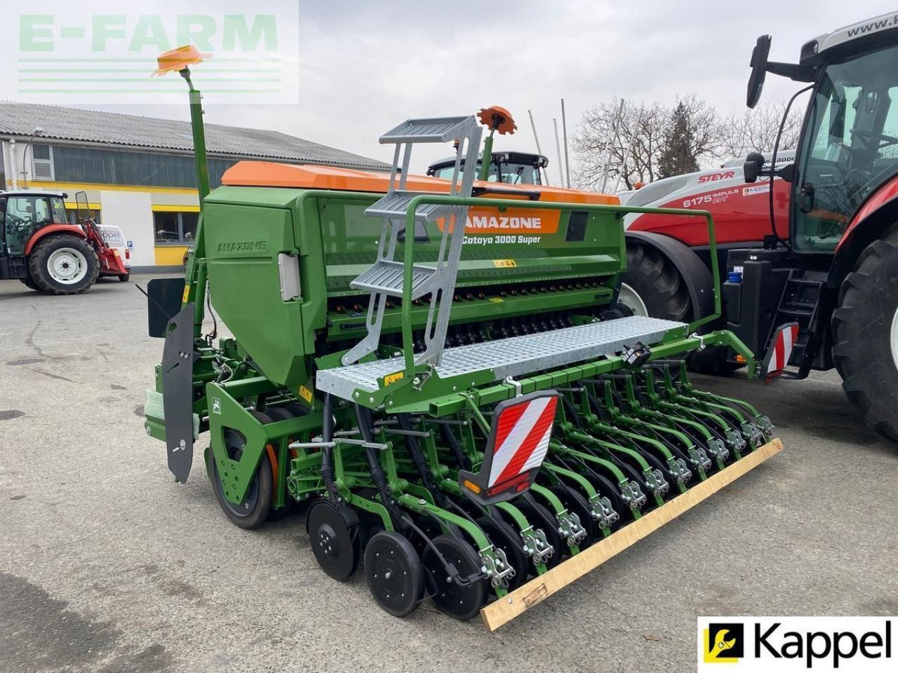 Amazone cataya 3000 super mit kx 3001 säkombination - מקדחת זריעה משולבת: תמונה 2 Amazone cataya 3000 super mit kx 3001 säkombination - מקדחת זריעה משולבת: תמונה 2