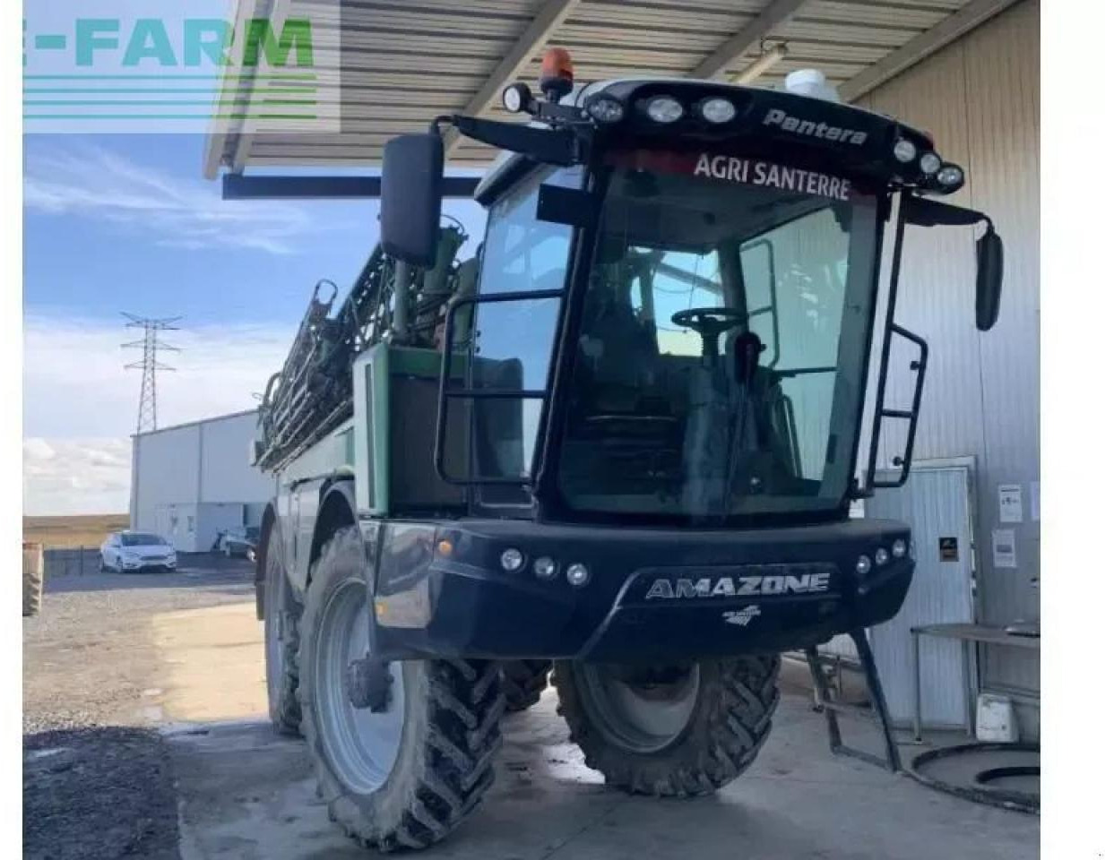 Amazone pantera 4502 - מרסס נגרר: תמונה 2 Amazone pantera 4502 - מרסס נגרר: תמונה 2