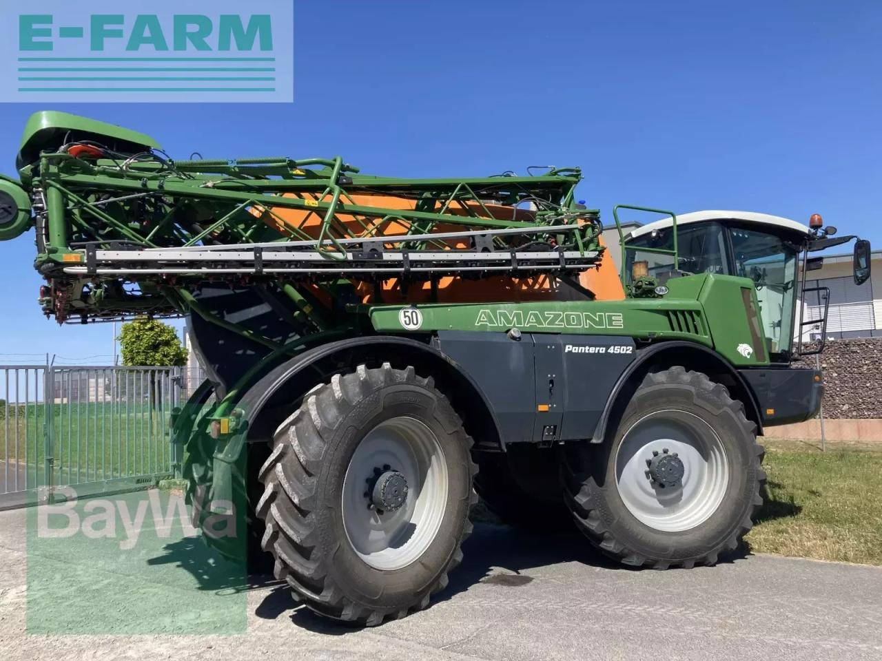 Amazone pantera 4502 - מרסס נגרר: תמונה 2 Amazone pantera 4502 - מרסס נגרר: תמונה 2