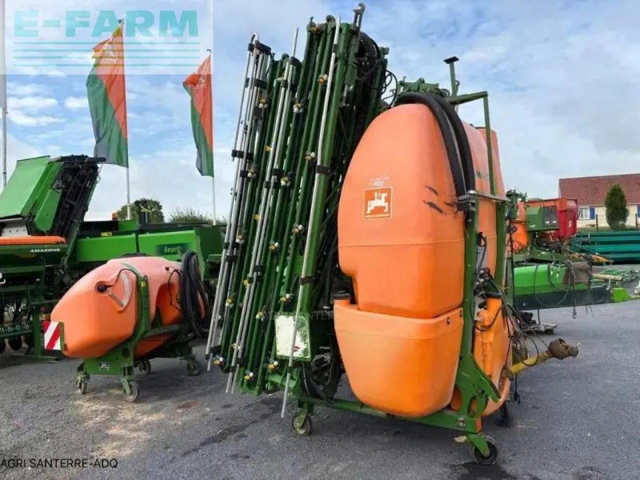 Amazone uf twin 2801 - מרסס נגרר: תמונה 1 Amazone uf twin 2801 - מרסס נגרר: תמונה 1