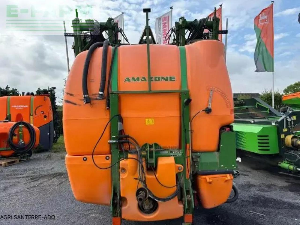 Amazone uf twin 2801 - מרסס נגרר: תמונה 2 Amazone uf twin 2801 - מרסס נגרר: תמונה 2