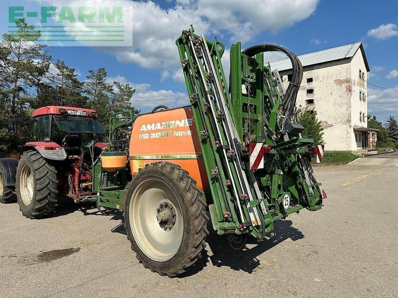 Amazone ug 3000/18 nova - מרסס נגרר: תמונה 3 Amazone ug 3000/18 nova - מרסס נגרר: תמונה 3