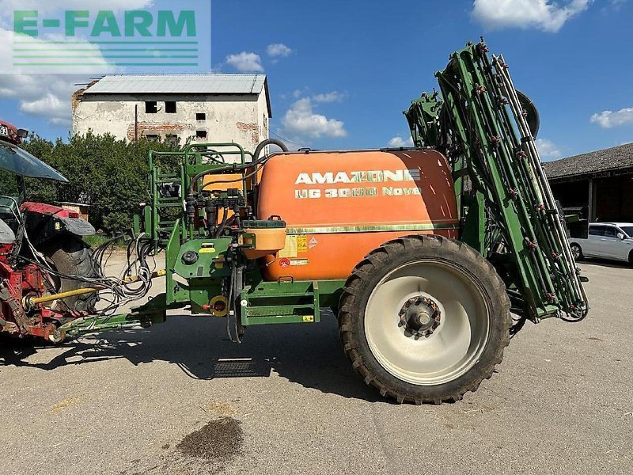 Amazone ug 3000/18 nova - מרסס נגרר: תמונה 2 Amazone ug 3000/18 nova - מרסס נגרר: תמונה 2