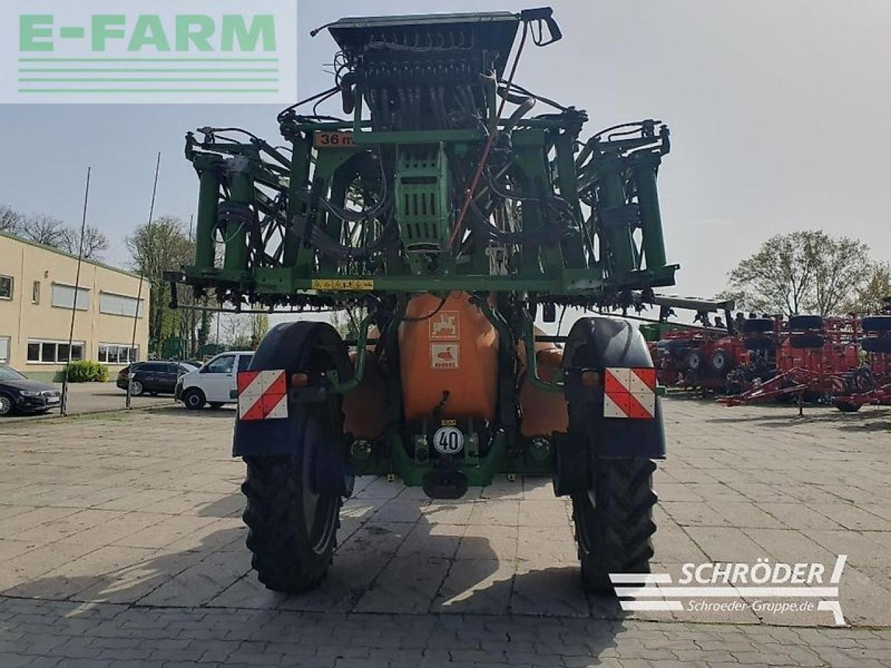 Amazone ux 4200 - מרסס נגרר: תמונה 4 Amazone ux 4200 - מרסס נגרר: תמונה 4