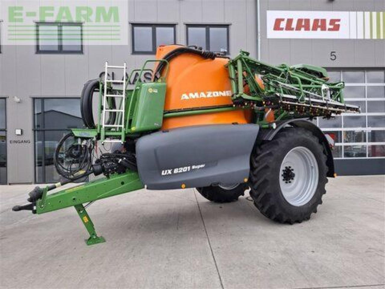 Amazone ux 6201 super - מרסס נגרר: תמונה 1 Amazone ux 6201 super - מרסס נגרר: תמונה 1