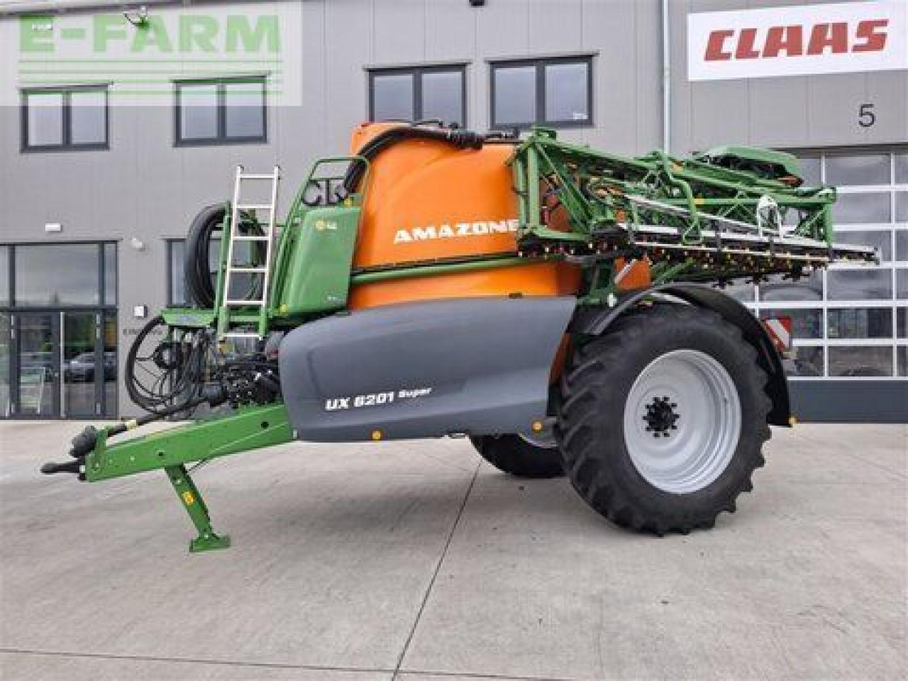 Amazone ux 6201 super - מרסס נגרר: תמונה 2 Amazone ux 6201 super - מרסס נגרר: תמונה 2