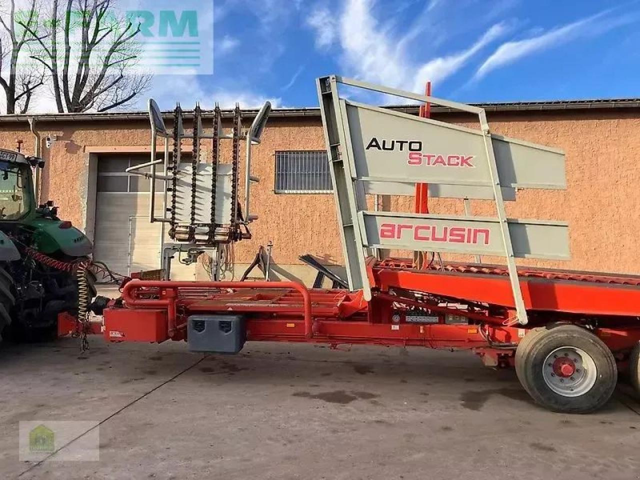 Arcusin fs 54.63 auto stack - קרון נגרר לפלטפורמות חקלאיות: תמונה 3 Arcusin fs 54.63 auto stack - קרון נגרר לפלטפורמות חקלאיות: תמונה 3