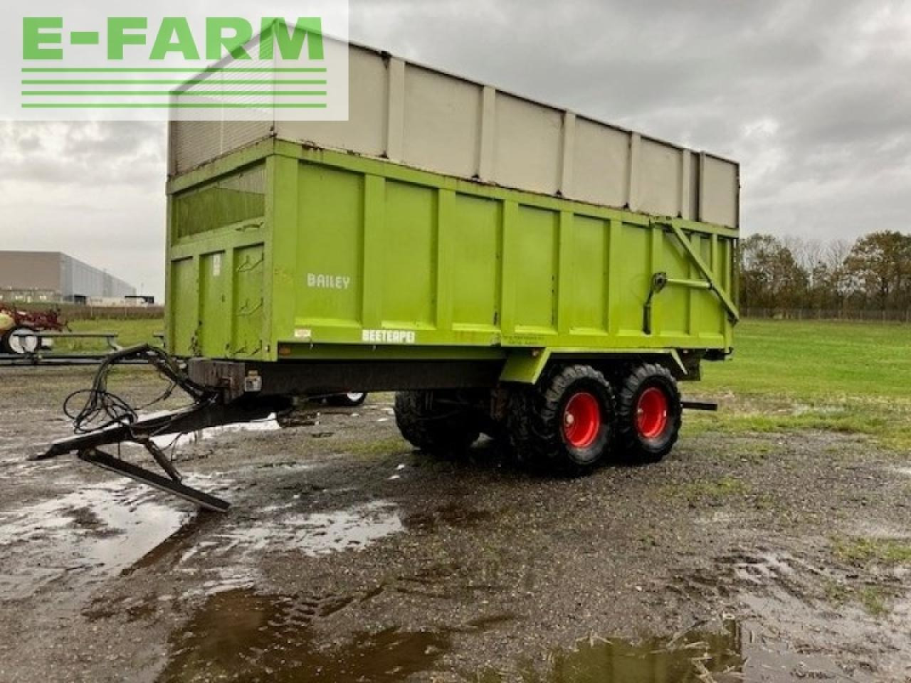 Bailey 18 tons med overbygning og vægt - מסיר פסולת/ קרון נגרר חקלאי: תמונה 2 Bailey 18 tons med overbygning og vægt - מסיר פסולת/ קרון נגרר חקלאי: תמונה 2